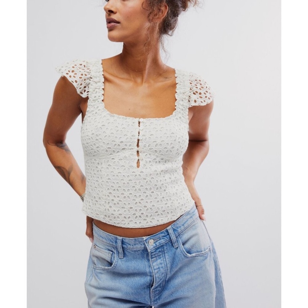 Free People One Alma Tank size M NWT